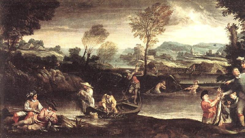 CARRACCI, Annibale Fishing